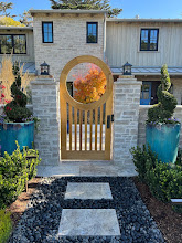 Custom Stone Gate & Walkway
